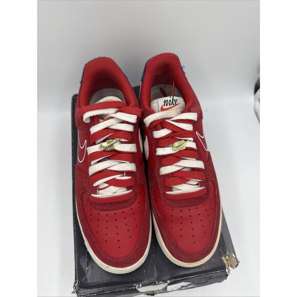 Size 8 - Nike Air Force 1 \'07 LV8 First Use - University Red main image 7